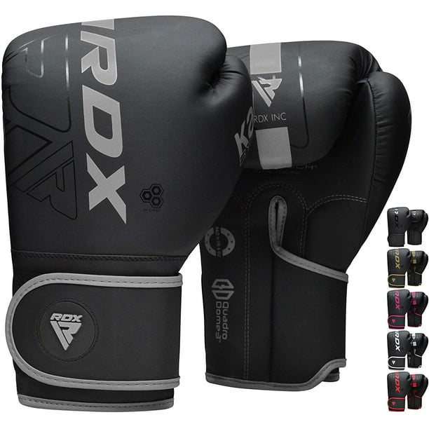 RDX Boxing Gloves Shin Guard Training kickboxing Black Head Guard MMA Gloves